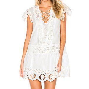 Free People Esperanza Eyelet Tunic Dress M